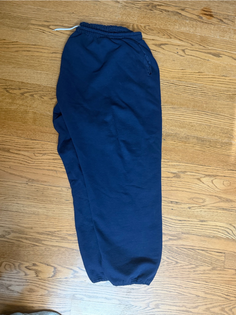 Fruit of the Loom Women’s 2XL Navy Blue Sweatpants Fleece Elastic Waist